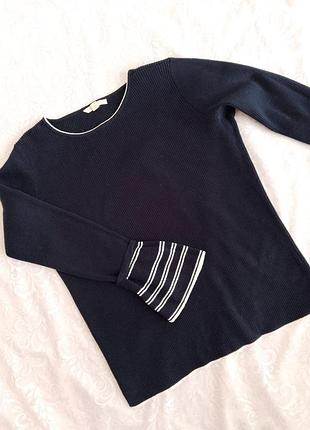 Кофта лонгслив с декорированными рукавами