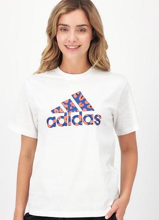 Бавовняна футболка adidas  жіноча футболка adidas