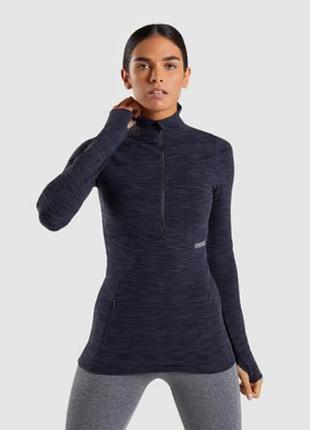 Gymshark женская спортивная кофта р xs