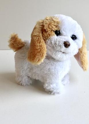 Собака интерактивная hasbro белая