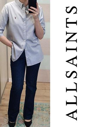 Котонова сірв унісекс сорочка від allsaints