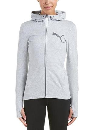 Кофта зипка спортивная puma с капюшоном