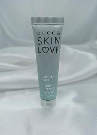 Becca праймер skin love brighten and blur primer