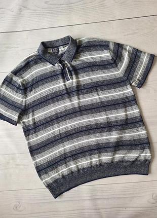 Мягка футболка поло бавовна