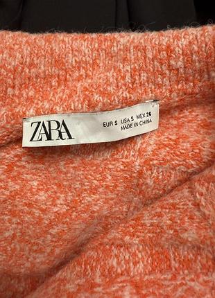 Светр оверсайз яскравий zara 2