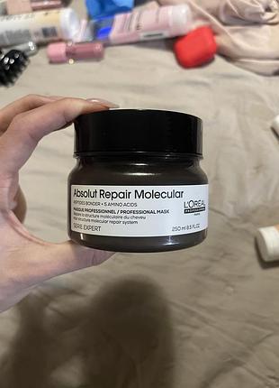 Маска для волосся l’oréal absolut repair molecular