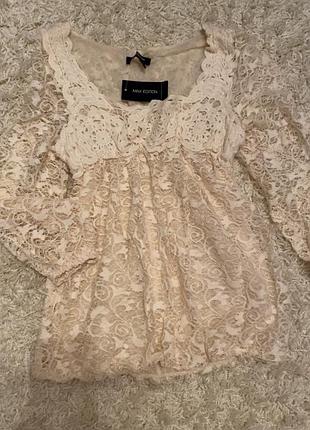 Невероятная кружевесная кофточка