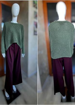 Max&amp;moi джемпер кольору хакі 100% кашемір 7