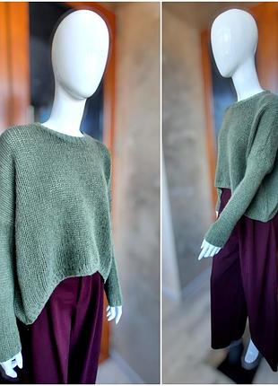 Max&amp;moi джемпер кольору хакі 100% кашемір 6