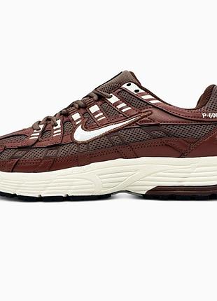 Кросівки чоловічі nike p-6000 fauna brown soft pearl