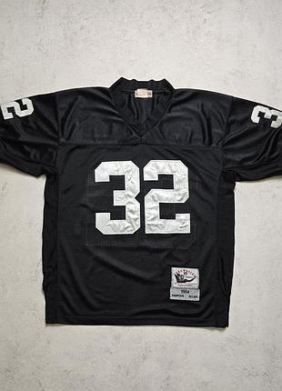 Американский футбол mitchell &amp; ness 1984 marcus allen #32 los angeles raiders jersey