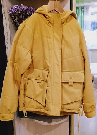 Куртка жіноча жовта демісезонна