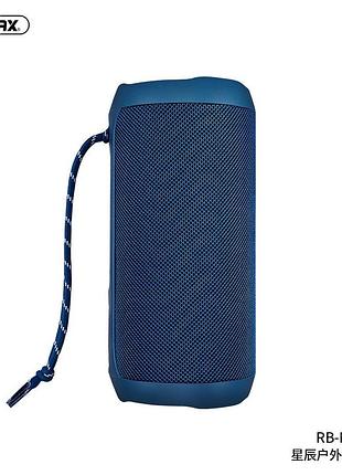 Акустика remax star series rgb outdoor wireless speaker rb-m28 pro ipx7 |bt5.0,8wx2, tws, aux/tf, dsp, 8h|