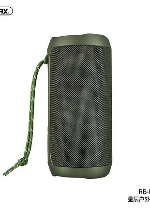 Акустика remax star series rgb outdoor wireless speaker rb-m28 pro ipx7 |bt5.0,8wx2, tws, aux/tf, dsp, 8h|