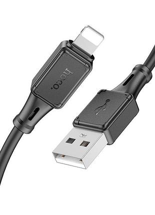 Кабель hoco lightning assistant silicone charging data cable x101 |1m, 2.4a| 3
