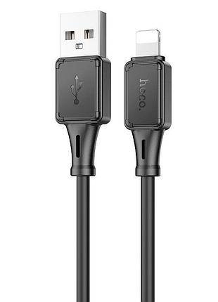 Кабель hoco lightning assistant silicone charging data cable x101 |1m, 2.4a| 7
