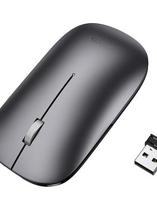 Мышь hoco adelanto dual-mode wireless mouse gm43 (rechargeable version) |bt/2.4g, 800/1200/1600 dpi|