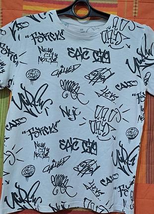 Мужская хлопковая футболка.