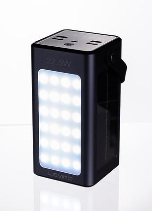 Повербанк с быстрой зарядкой и солнечной батареей 50000 mah портативное зарядное устройство powerbank зарядка для телефона hp-n40