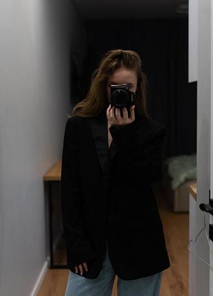 Піджак смокінг чоловічого плеча блейзер однобортний massimo zara h&m