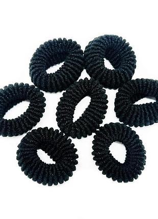 Набор резинок для волос 0307-1134 черный, 50 штук в упаковке