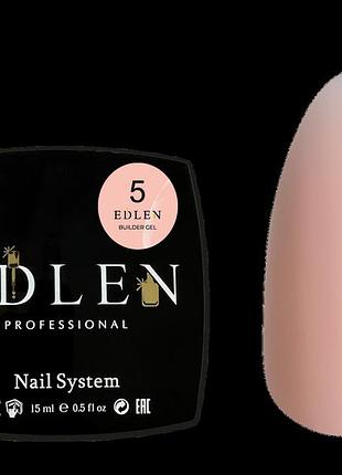 05 моделюючий гель builder gel edlen 15 мл