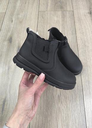 Прорезиненные весенние ботинки 🖤