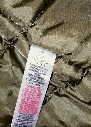 Куртка утеплена, парка primark cares 6