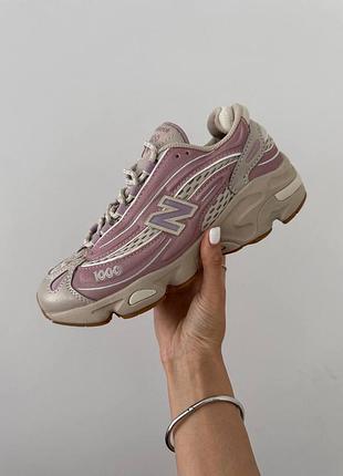 😍 женские кроссовки new balance 1000 | pink / beige premium (1)