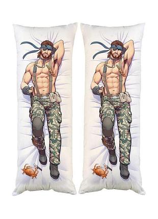 Подушка дакимакура metal gear solid 40х100см 2149