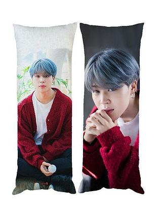 Подушка дакимакура кпоп k-pop bts пак чимин 40х100см 2835