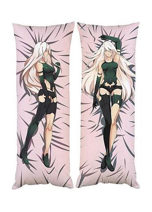 Подушка дакімакура a2 nier: automata 40х100см 1053
