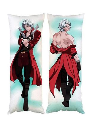 Подушка дакімакура данте devil may cry 40х120см 3421