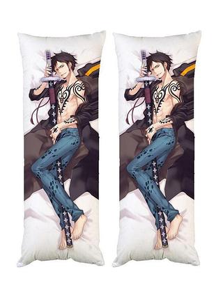 Подушка дакимакура трафальгар ло ван писс 40х100см 1947