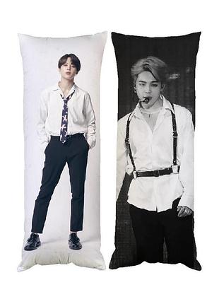 Подушка дакимакура k-pop bts пак чимин 40х100см 2841