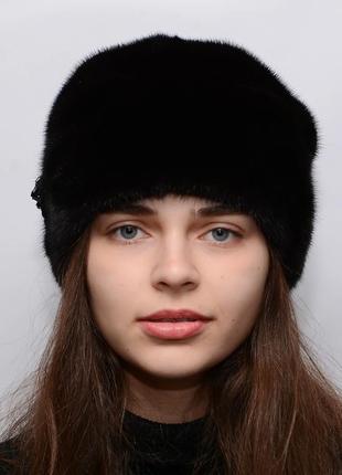 Зимова шапка норкова2 фото