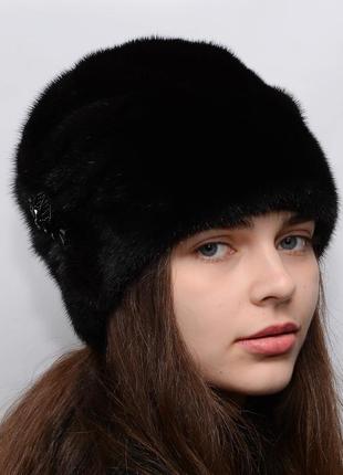Зимова шапка норкова1 фото