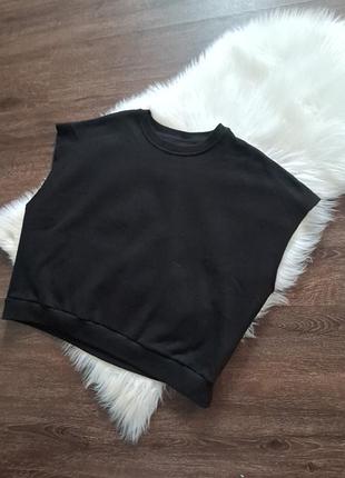 Футболка женская с коротким рукавом на флисе, 46-48 ( l)/ oversized