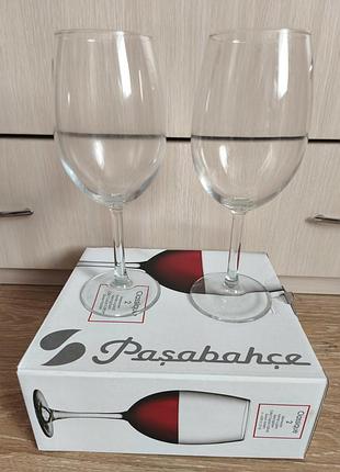 Новий набір бокалів для вина (2 шт)