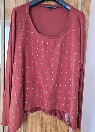 Новая классическая блуза, вискоза