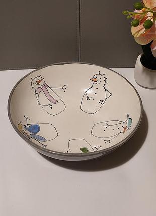 Велика новорічна миска