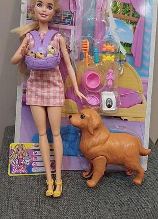 Ігровий набір mattel барбі маленьке тріо barbie