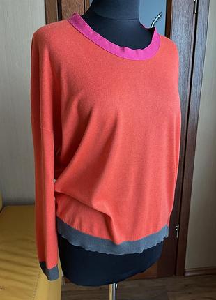 Luisa cerano джемпер тонкий шовк кашемір бавовна