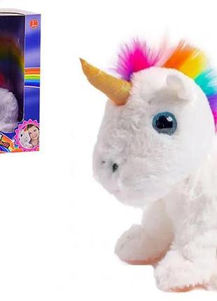 Интерактивный единорог в коробке dj-r9902c р.25*20*30см