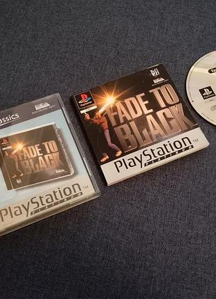 Диск fade to black (playstation one)