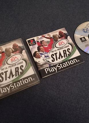 Диск the f.a. premier league stars (playstation one)