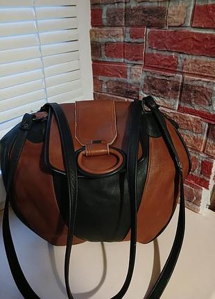 Остання акція до17..03  франція! дуже.шикарна  ексклюзивна шкіряна рідкісна сумка