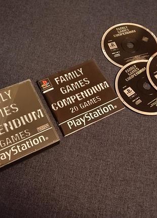 Диск family games compendium (playstation one)
