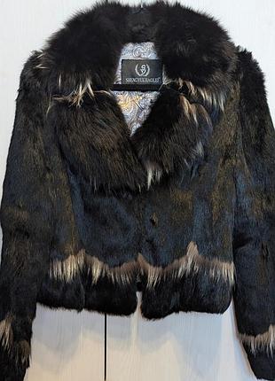 Шуба из кролика м