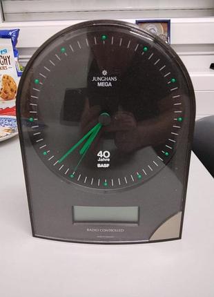 Настенные часы junghans mega, радиоуправляемые, made in germany часы